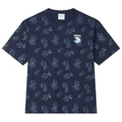 Men's  Relaxed Fit  Smurfs Print Crew Neck Tee - Image 6