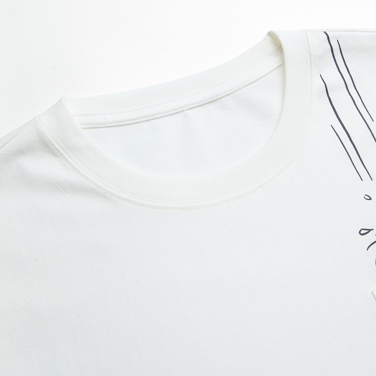 Men's Relaxed Fit Smurfs Pocket Print Crew Neck Tee - Image 8
