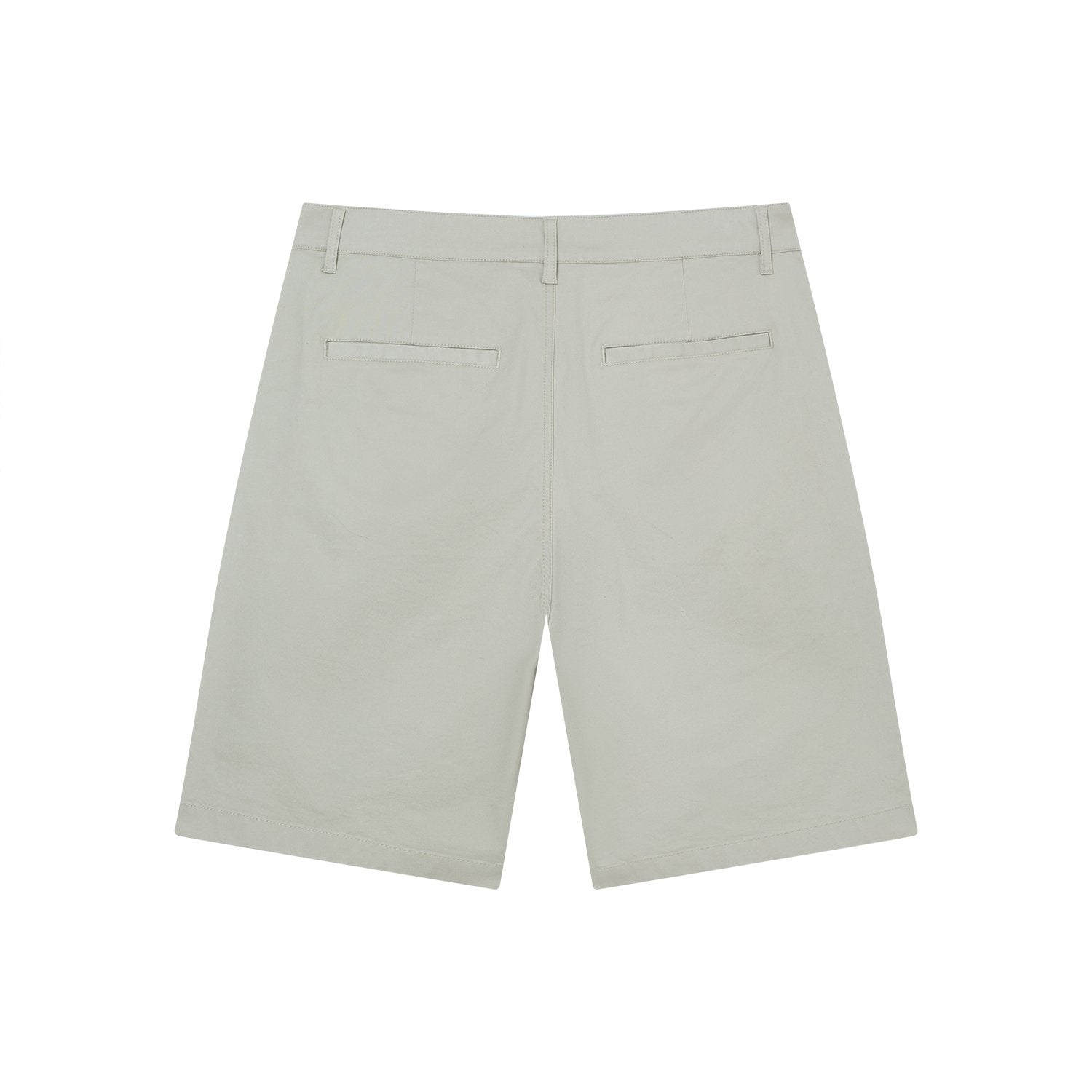 Men's Slim Twill Bermuda Shorts with Stretch Waist - Image 4