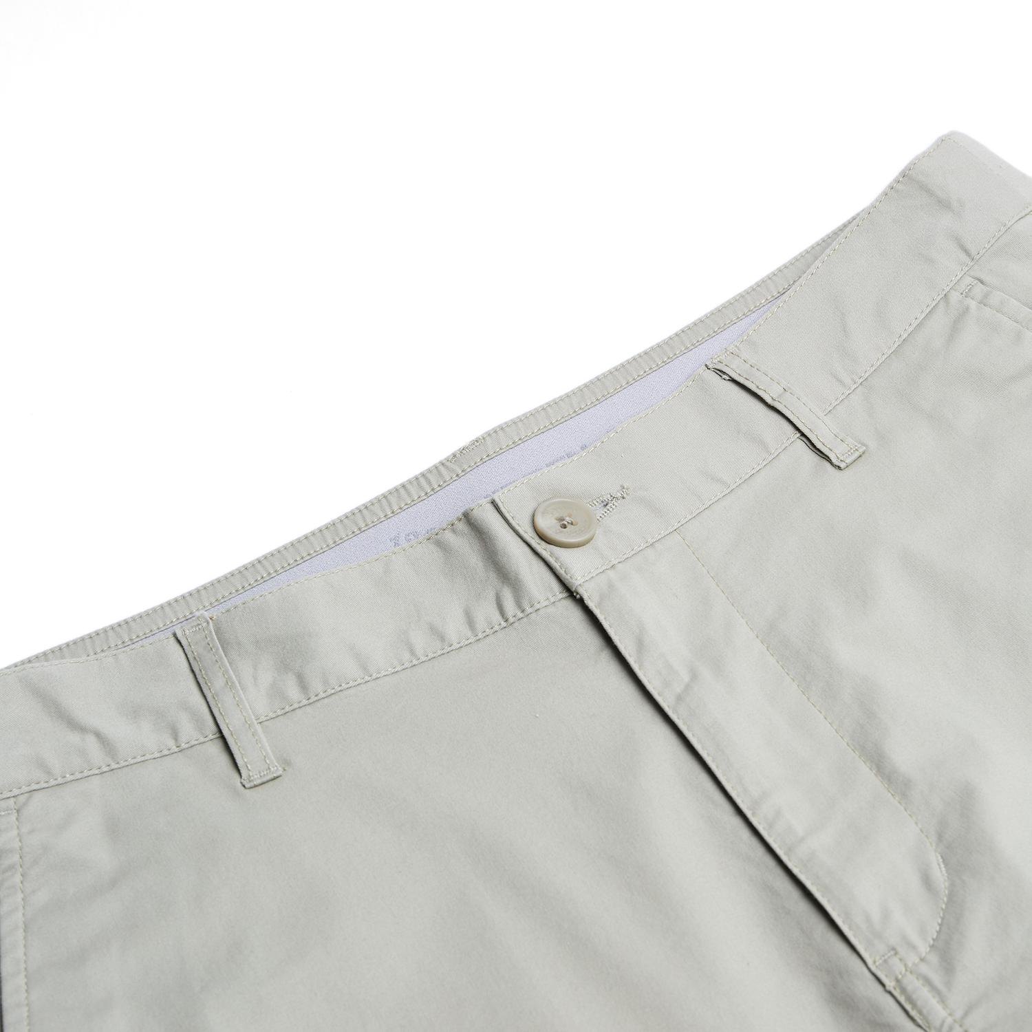 Men's Slim Twill Bermuda Shorts with Stretch Waist - Image 5