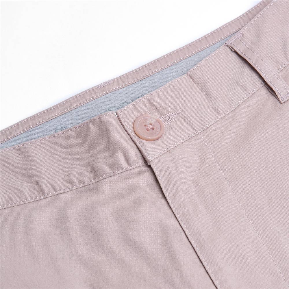 Men's Slim Twill Bermuda Shorts with Stretch Waist - Image 5
