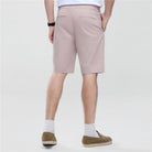 Men's Slim Twill Bermuda Shorts with Stretch Waist - Image 7