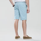 Men's Slim Twill Bermuda Shorts with Stretch Waist - Image 4