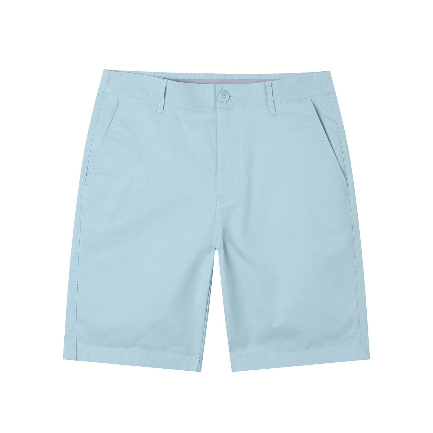 Men's Slim Twill Bermuda Shorts with Stretch Waist - Image 6