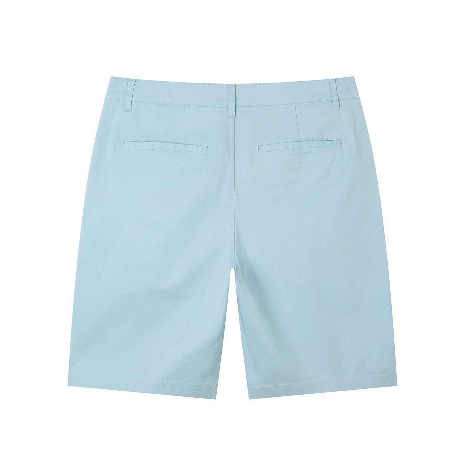 Men's Slim Twill Bermuda Shorts with Stretch Waist - Image 7