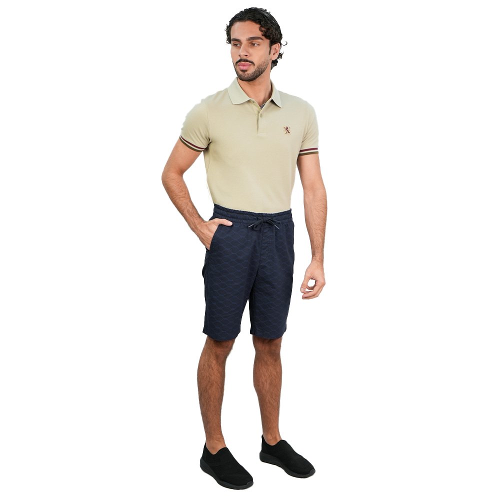 Men's Slim Twill Bermuda Elastic Waist Short - Image 2