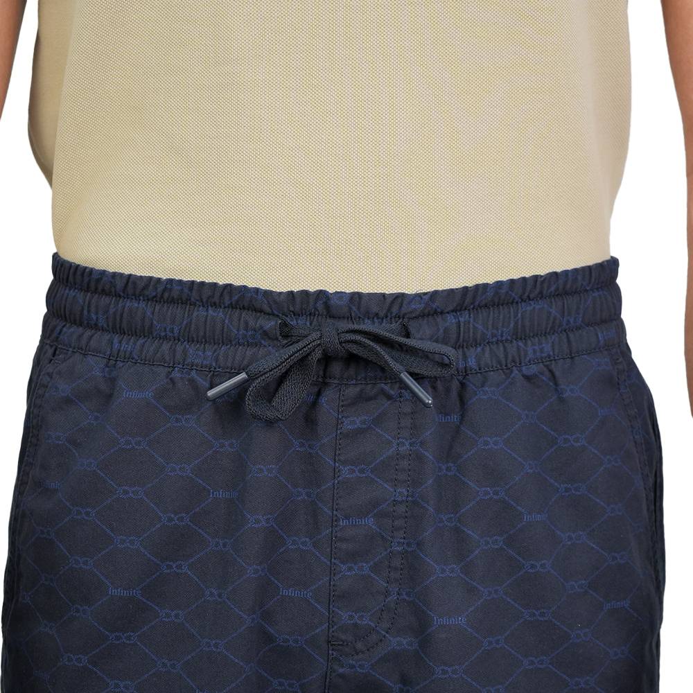 Men's Slim Twill Bermuda Elastic Waist Short - Image 3