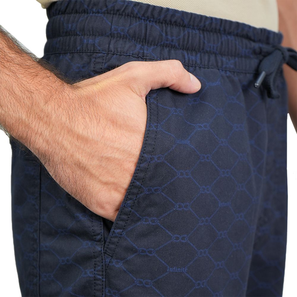 Men's Slim Twill Bermuda Elastic Waist Short - Image 4