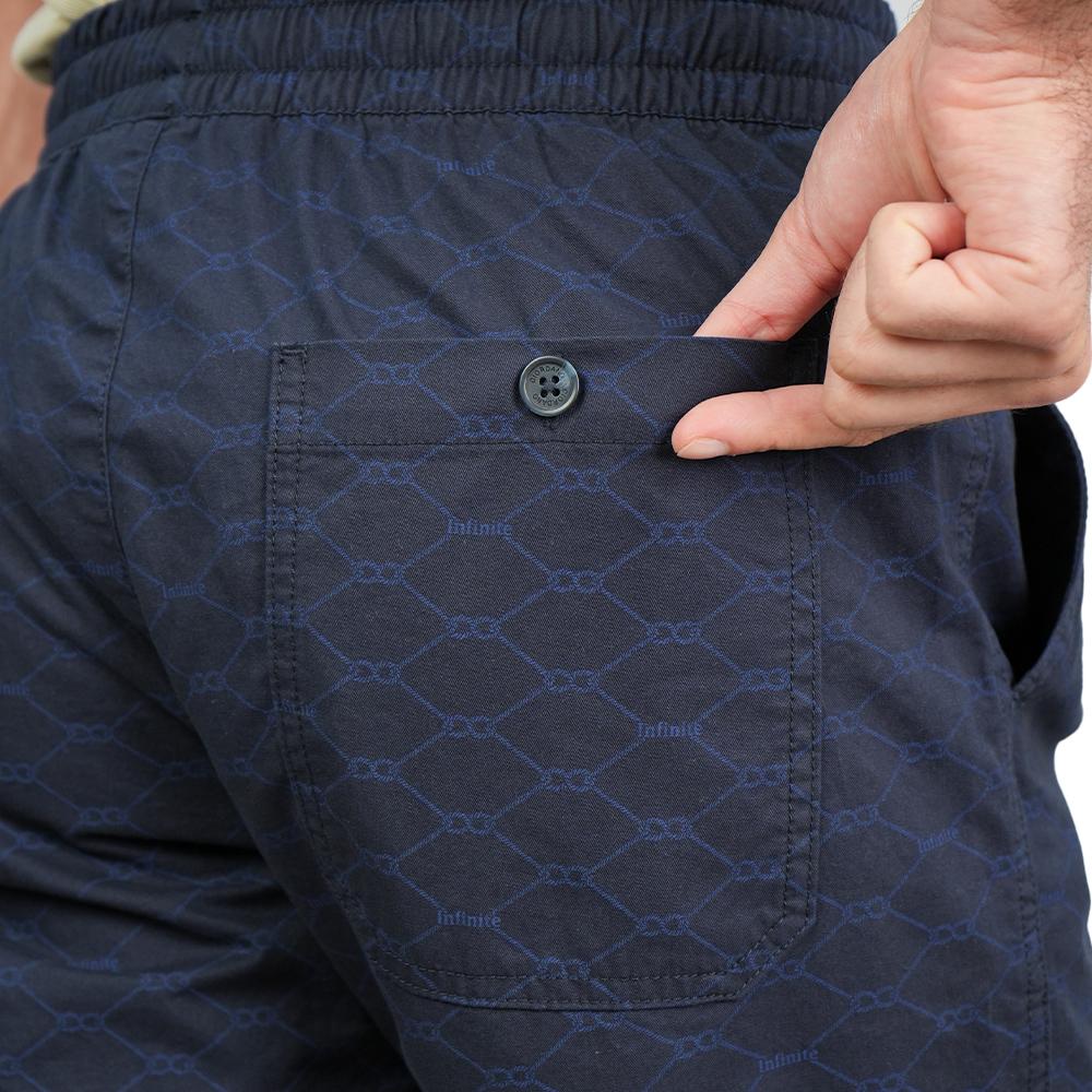 Men's Slim Twill Bermuda Elastic Waist Short - Image 5