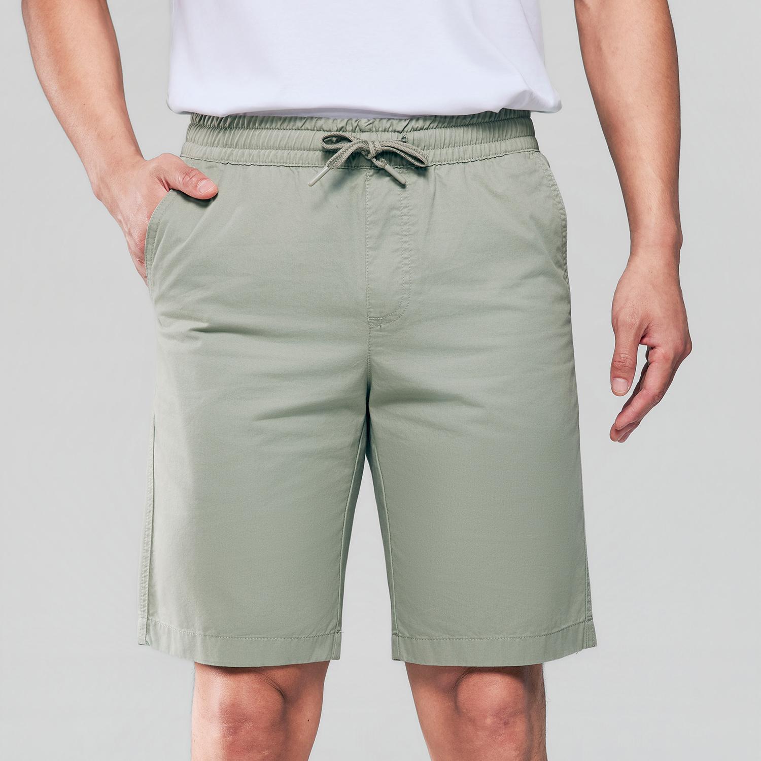 Men's Elastic Waist Slim  Bermuda Shorts - Image 4