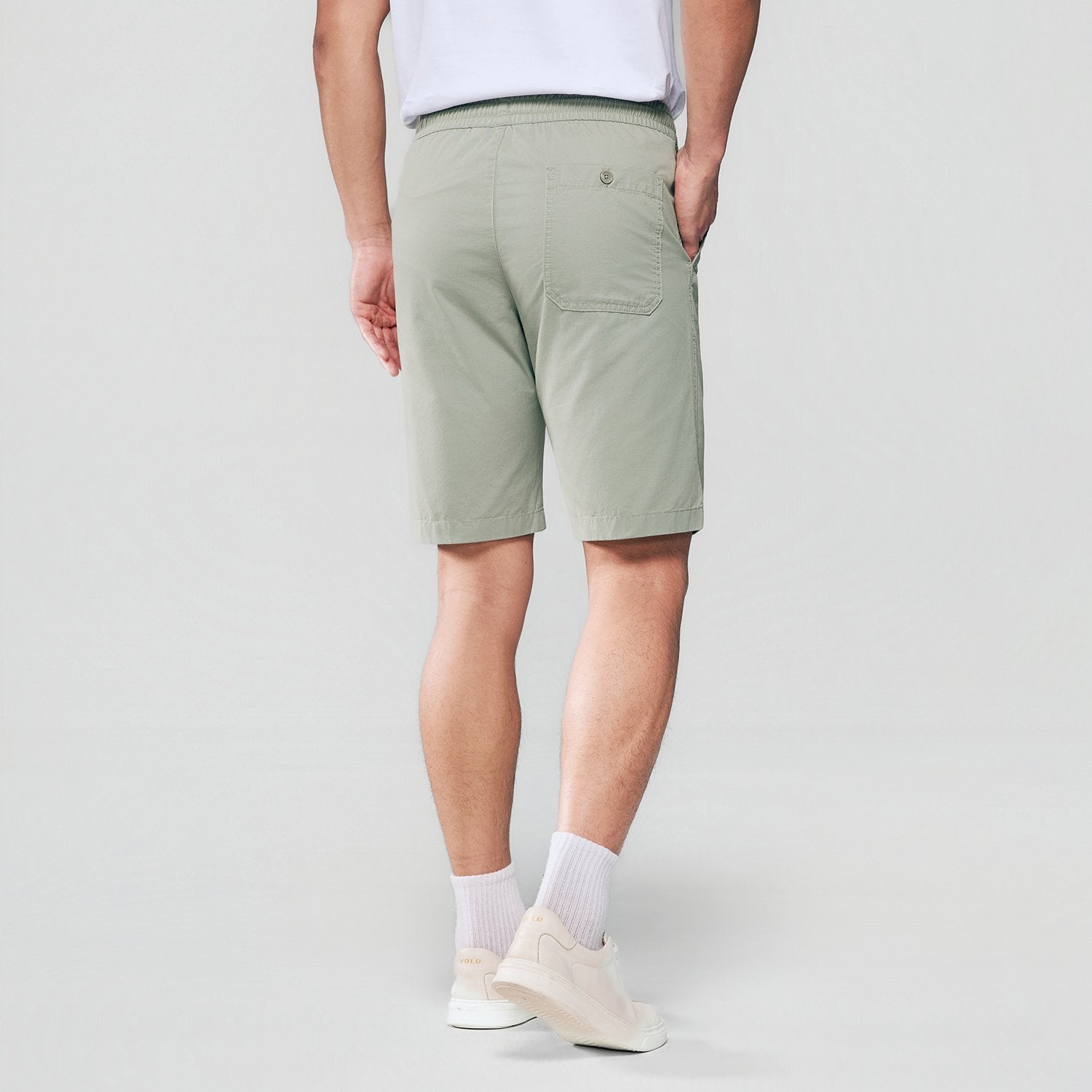 Men's Elastic Waist Slim  Bermuda Shorts - Image 5