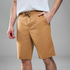 Men's Elastic Waist Slim  Bermuda Shorts - Image 5
