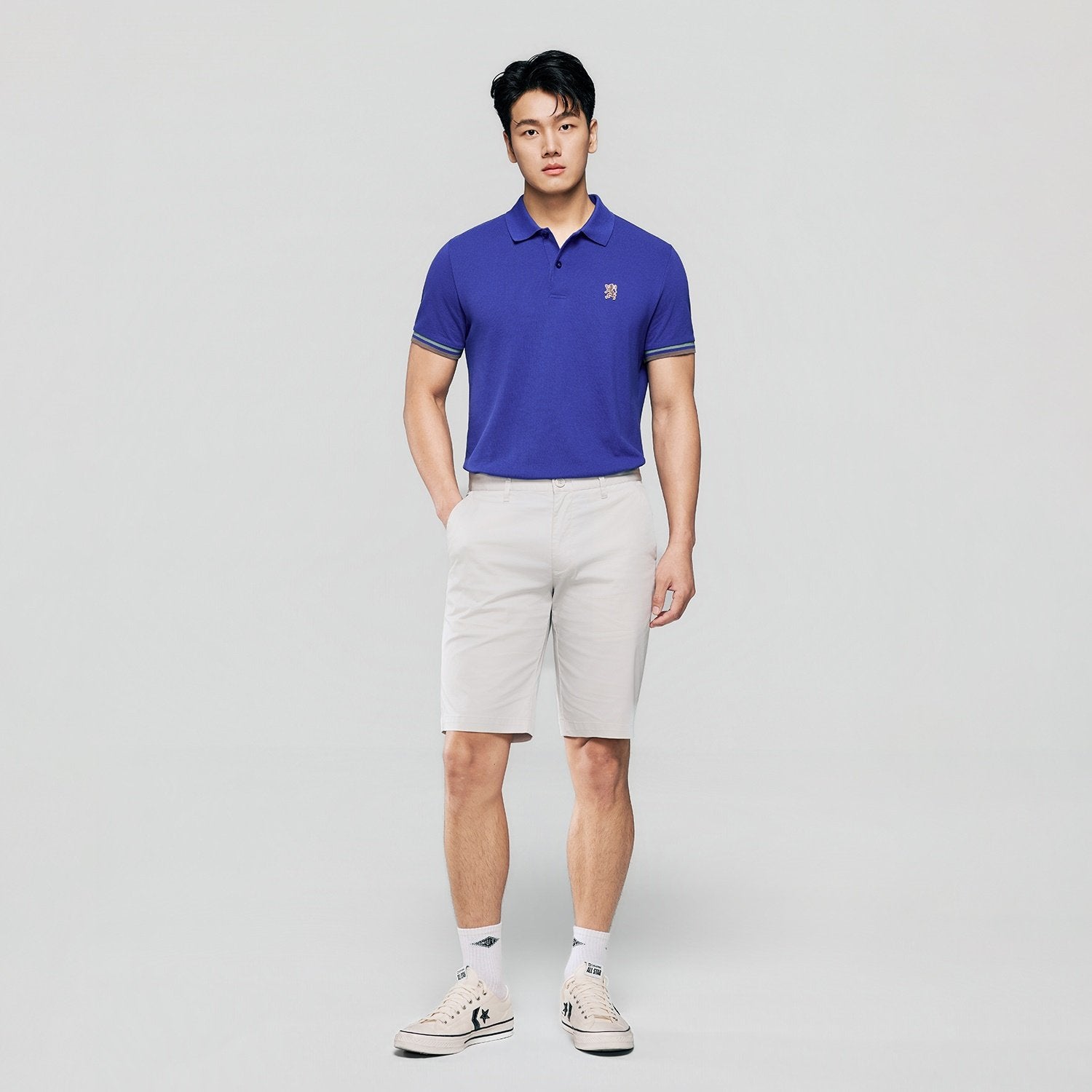 Men's Low Rise Slim Bermuda Shorts - Image 1