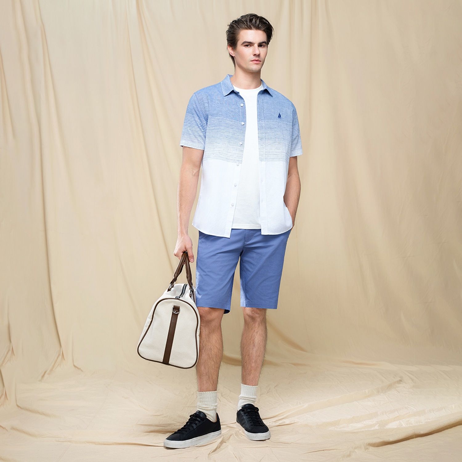 Men's Low Rise Slim Bermuda Shorts - Image 5