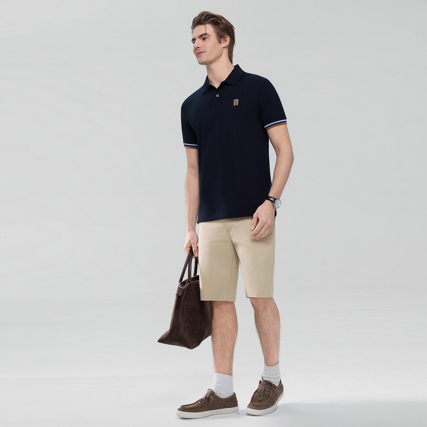 Men's Low Rise Slim Bermuda Shorts - Image 2