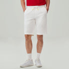 Men's Slim Fit Elastic Waist Bermuda Shorts - Image 2