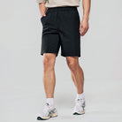 Men's Mid Rise Elastic Waist Shorts - Image 1