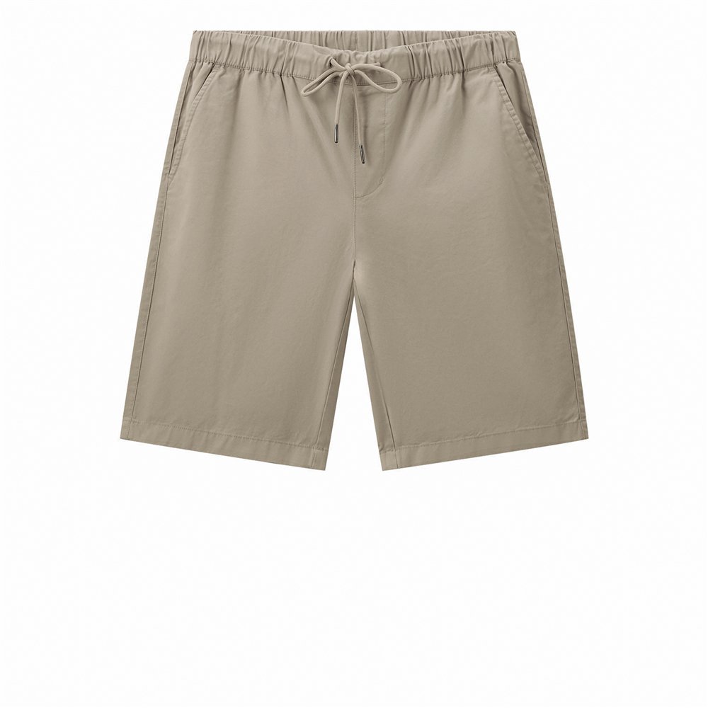 Men's Cotton Twill Mid Rise Shorts - Image 1