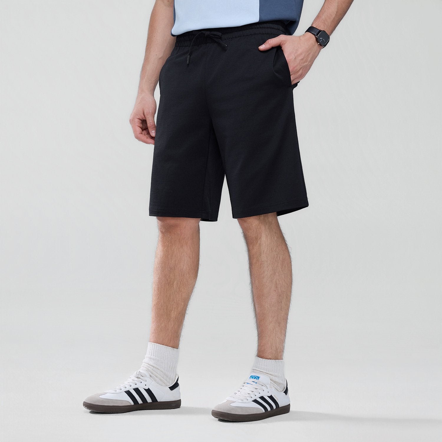 Men's Regular Fit Mid-Rise Everyday Comfortable Shorts - Image 2