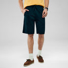 Men's  Mid Rise Regular Embroidery Shorts - Image 3
