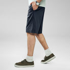 Men's  Mid Rise Regular Embroidery Shorts - Image 5