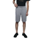 Men's  Mid Rise Regular Embroidery Shorts - Image 1