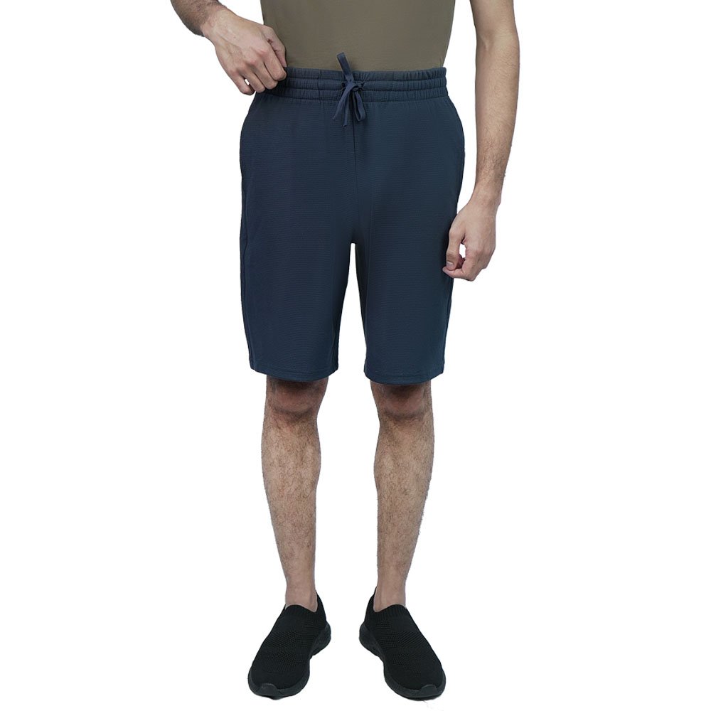 Men's  Waffle Mid Rise Relaxed Shorts - Image 1