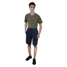 Men's  Waffle Mid Rise Relaxed Shorts - Image 2