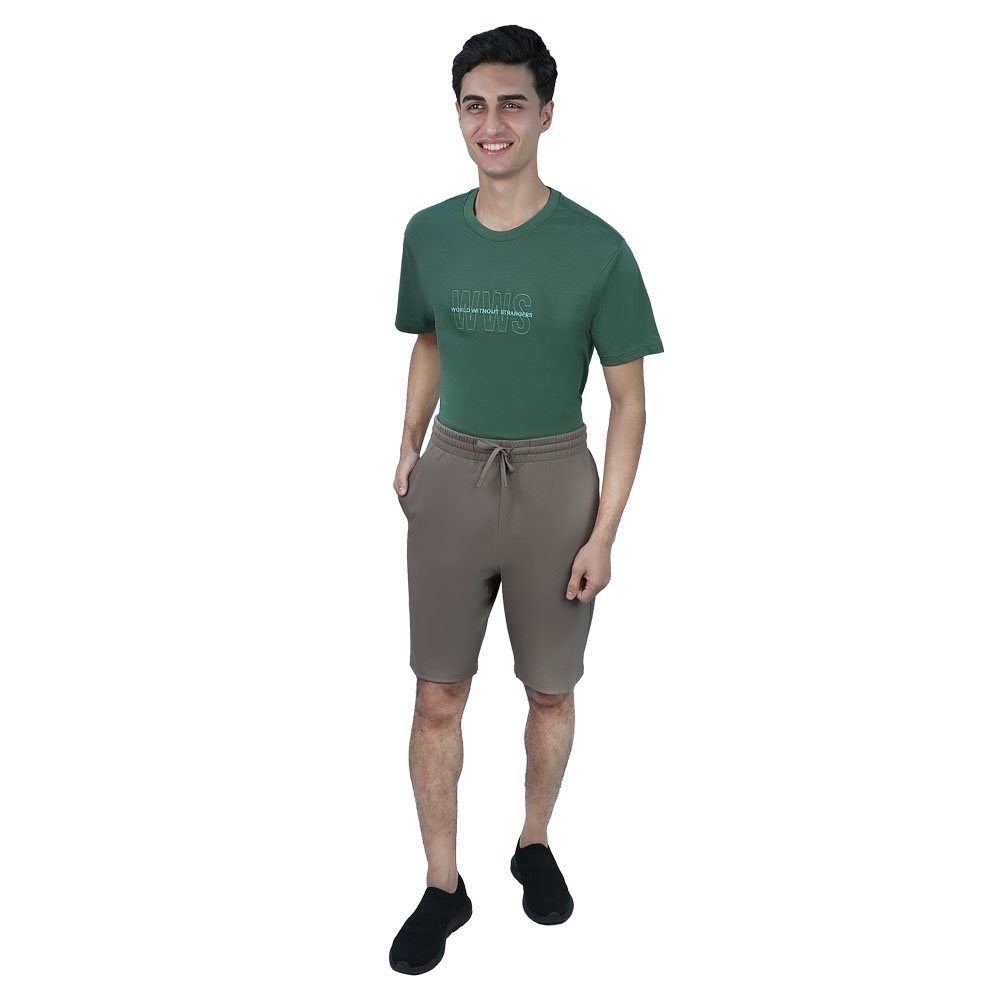 Men's  Waffle Mid Rise Relaxed Shorts - Image 2