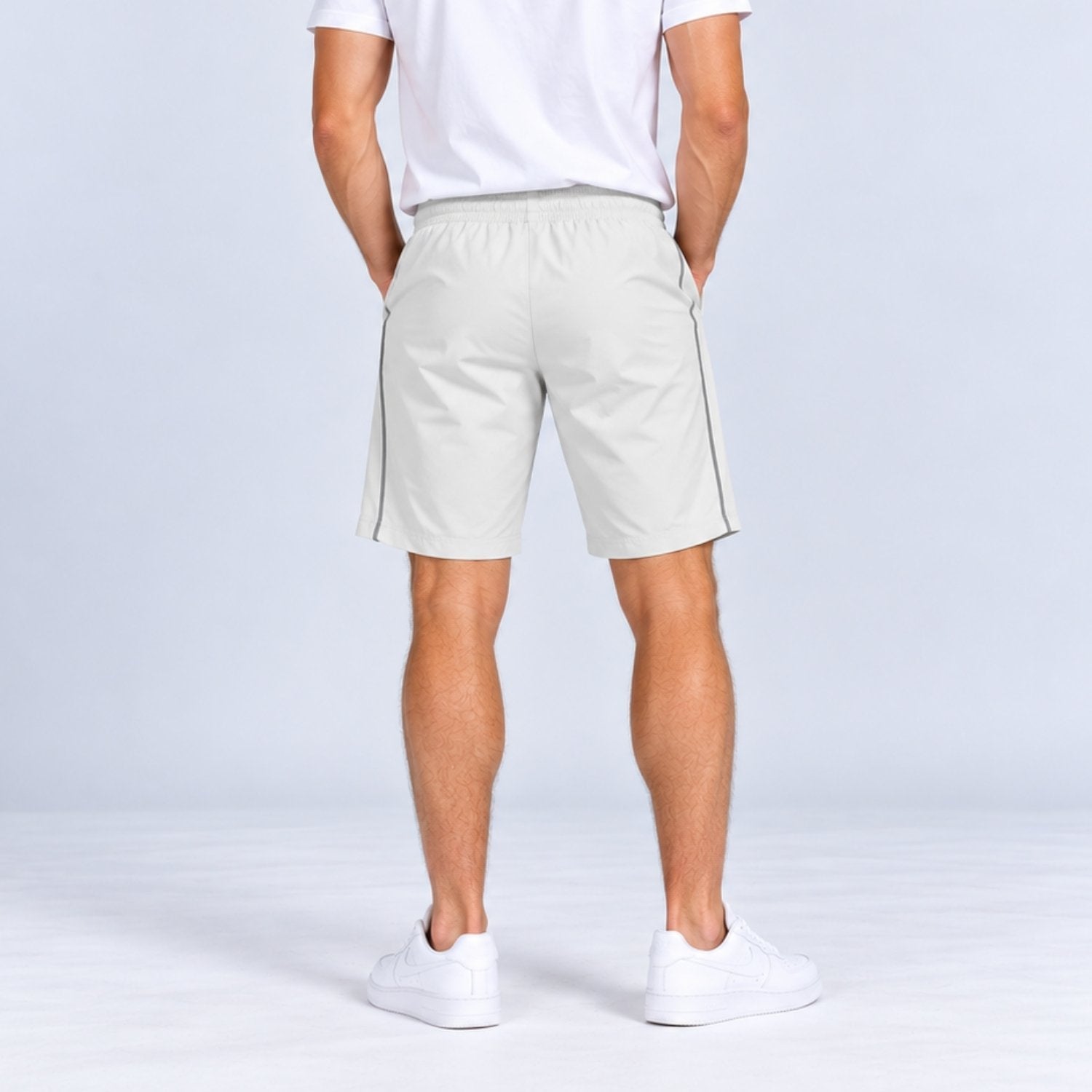 Men's Interlock Mid Rise Regular Fit G-Motion Shorts - Image 2
