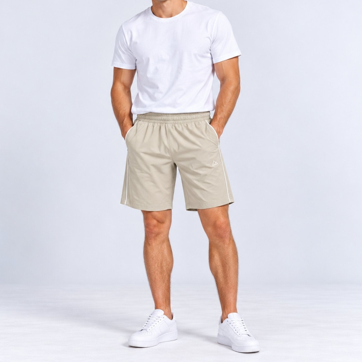 Men's Interlock Mid Rise Regular Fit G-Motion Shorts - Image 1