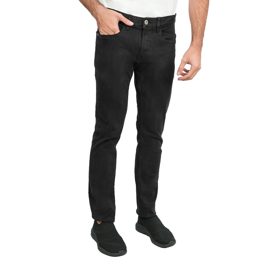 Men's Skinny Taper Low Rise Stretch Denim Jeans - Image 1