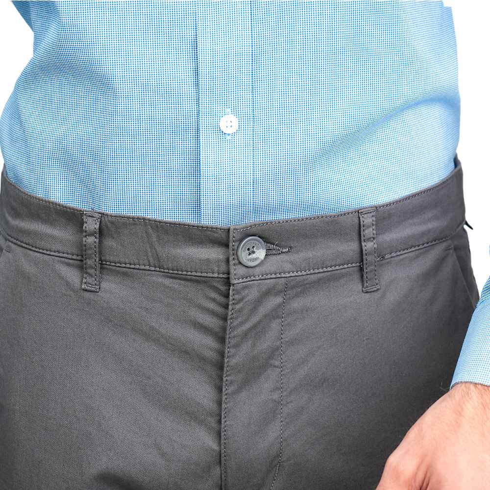 Men's Slim Tapered Low Rise Stretch Khakis - Image 3