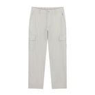 Men's Twill Relaxed Taper Elastic Waist Khaki Pant - Image 1