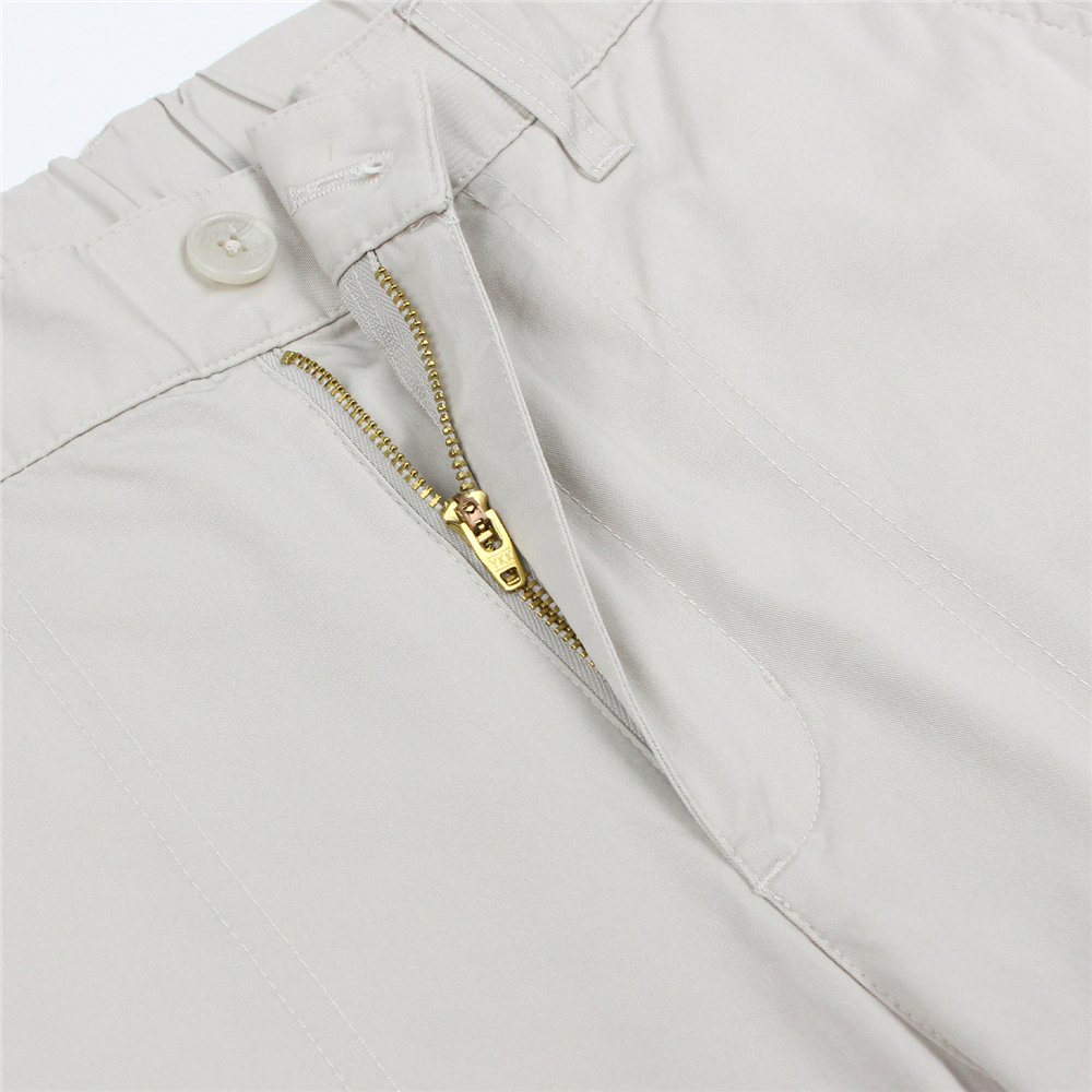 Men's Twill Relaxed Taper Elastic Waist Khaki Pant - Image 3