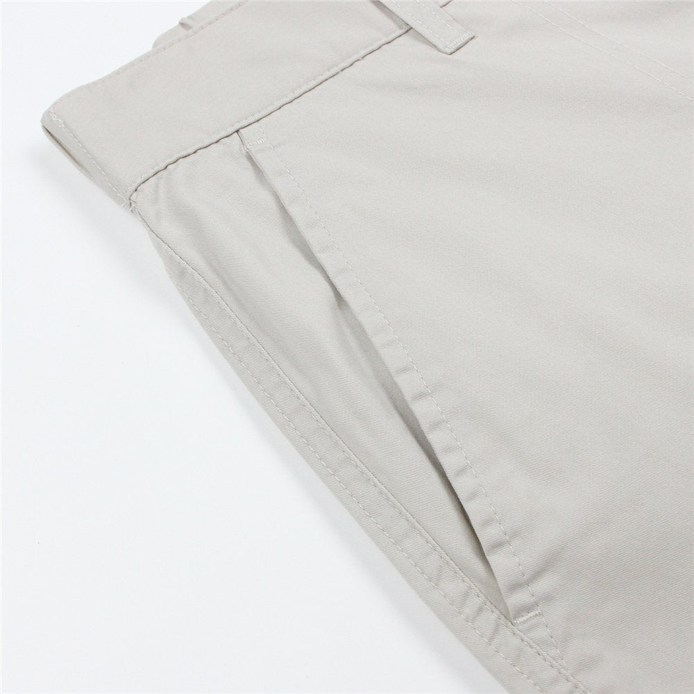 Men's Twill Relaxed Taper Elastic Waist Khaki Pant - Image 4