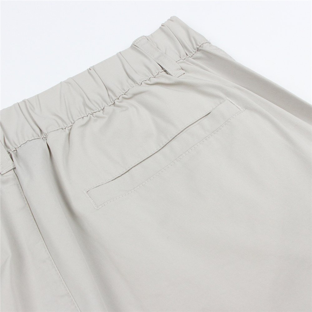 Men's Twill Relaxed Taper Elastic Waist Khaki Pant - Image 5