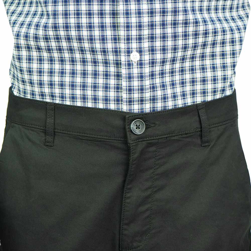 Men's Twill Low Rise Slim Taper Khaki Pant - Image 3