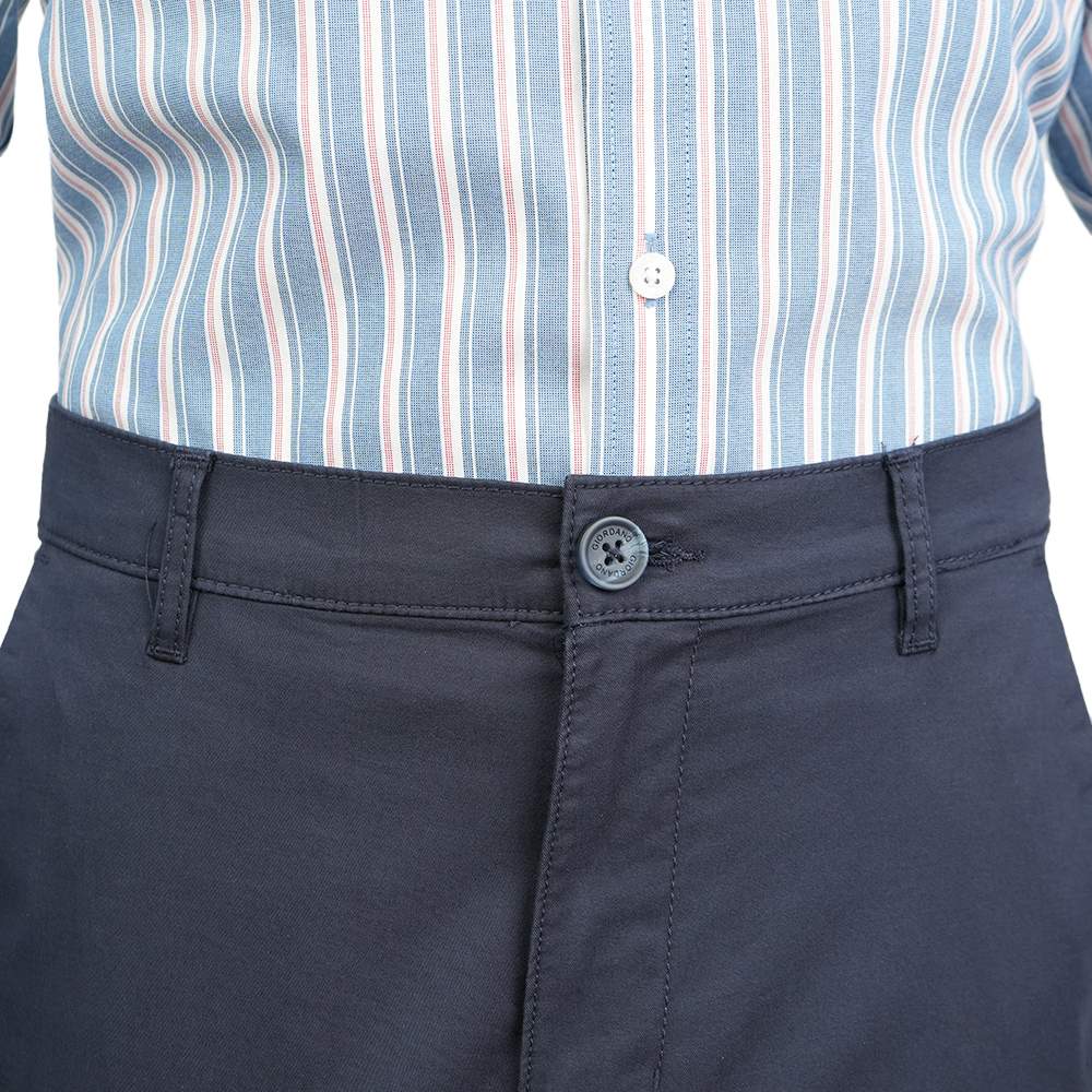 Men's Twill Low Rise Slim Taper Khaki Pant - Image 3