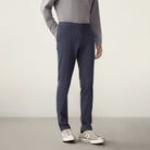 Men's  Twill Low Rise Slim Taper Khakis - Image 1