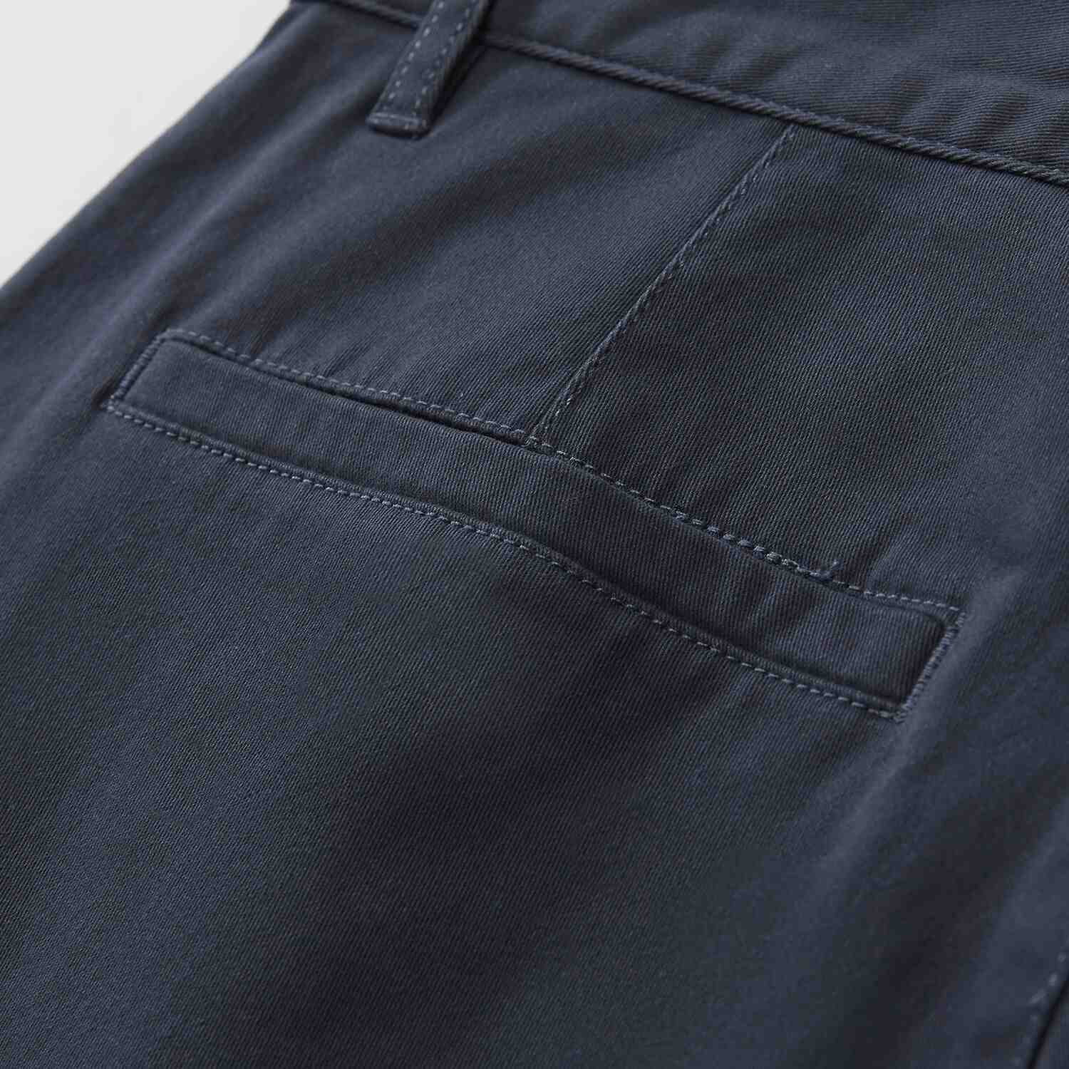 Men's  Twill Low Rise Slim Taper Khakis - Image 10