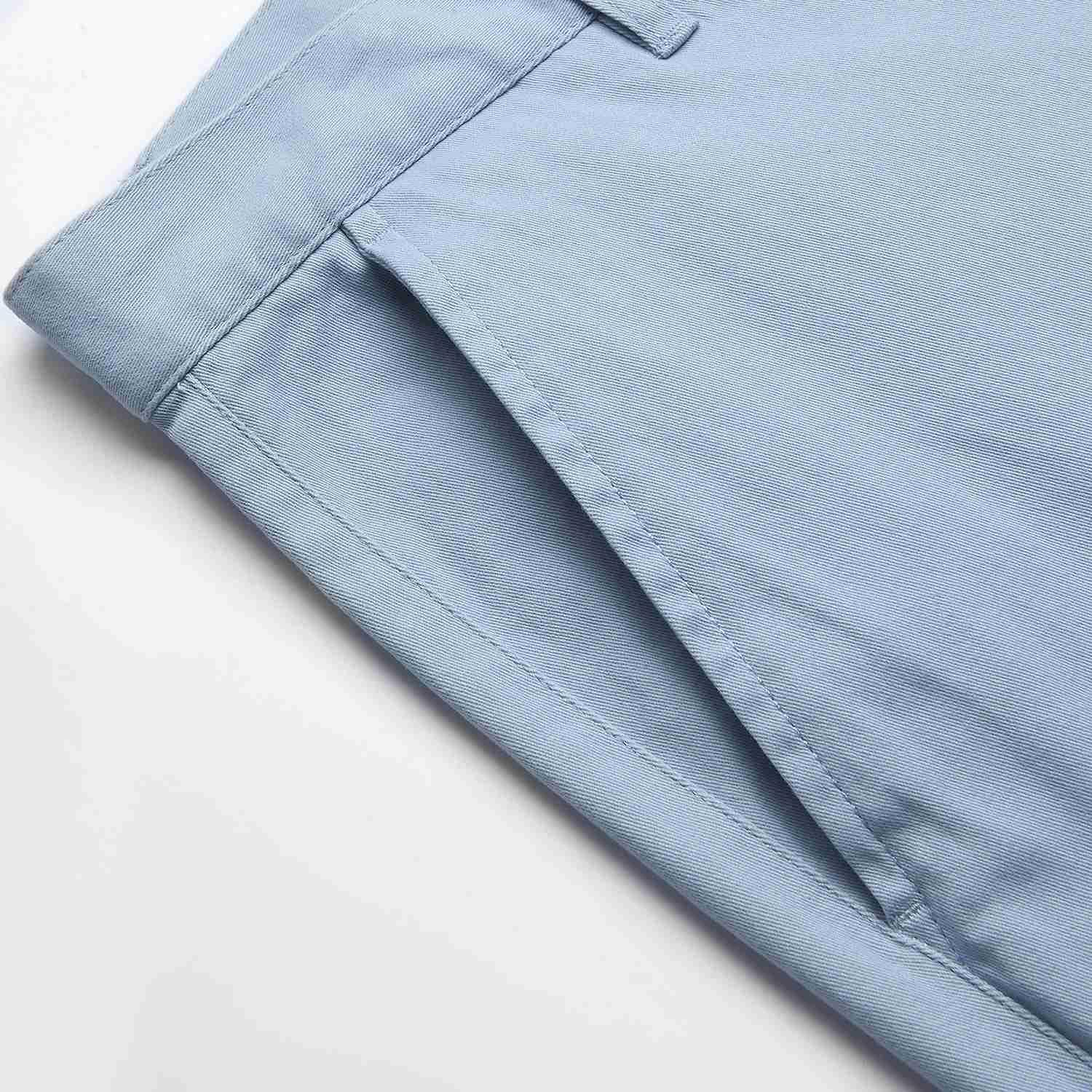Men's  Twill Low Rise Slim Taper Khakis - Image 9
