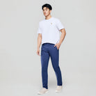 Men's  Twill Low Rise Slim Taper Khakis - Image 1