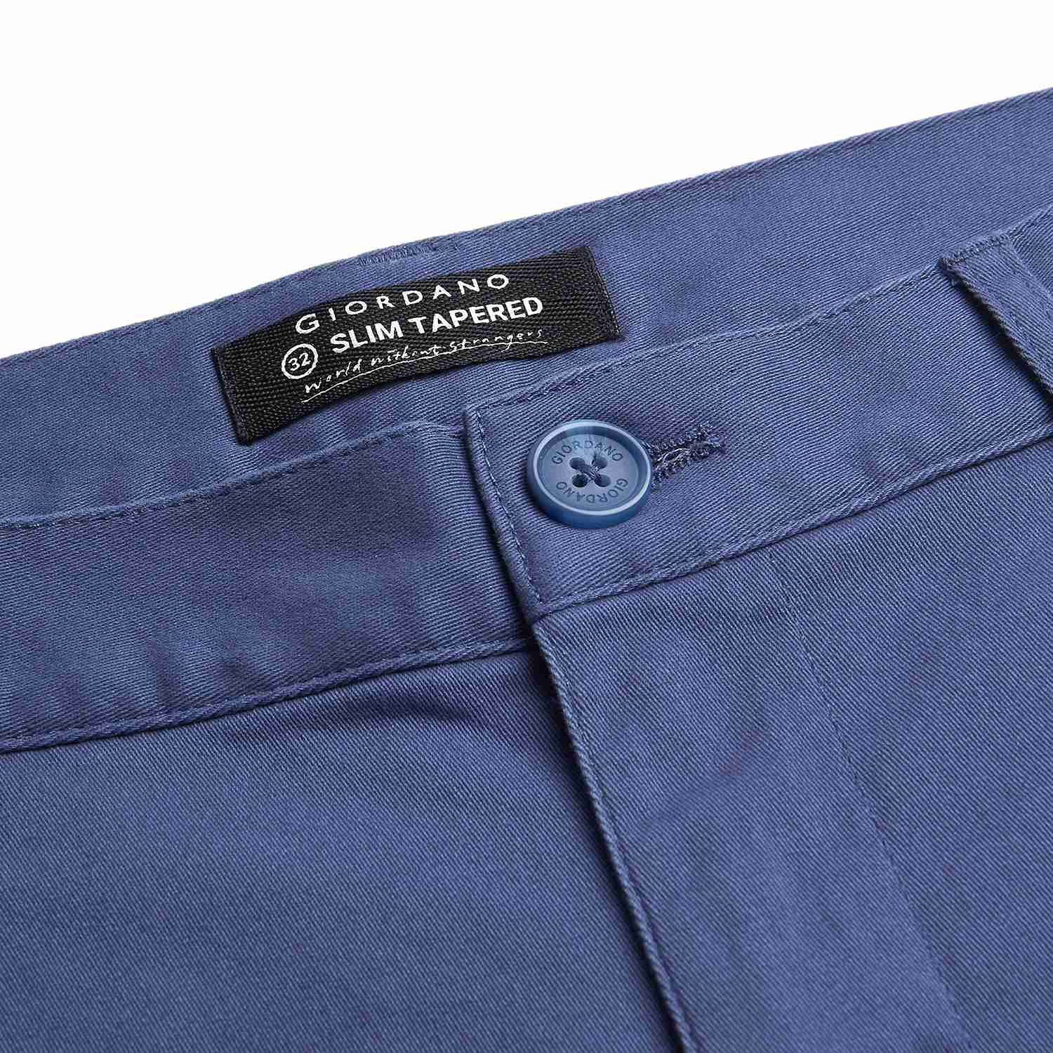 Men's  Twill Low Rise Slim Taper Khakis - Image 8