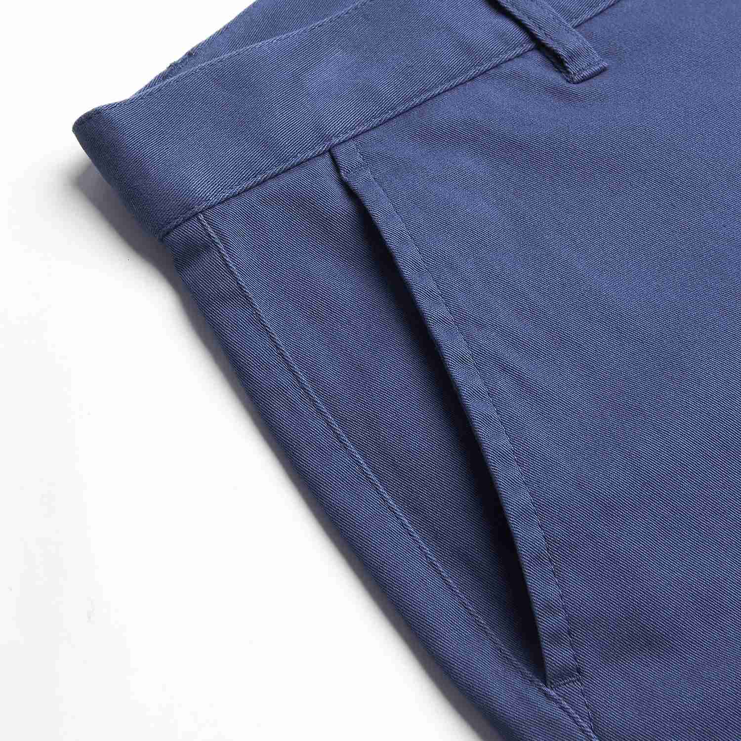 Men's  Twill Low Rise Slim Taper Khakis - Image 9