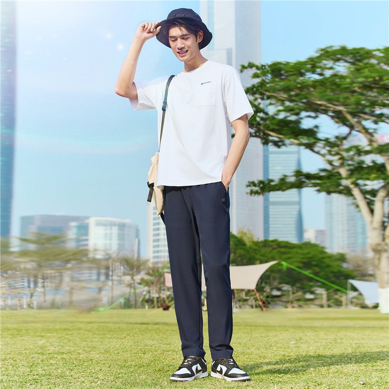 Men's  Low Rise Regular Fit Pants - Image 2