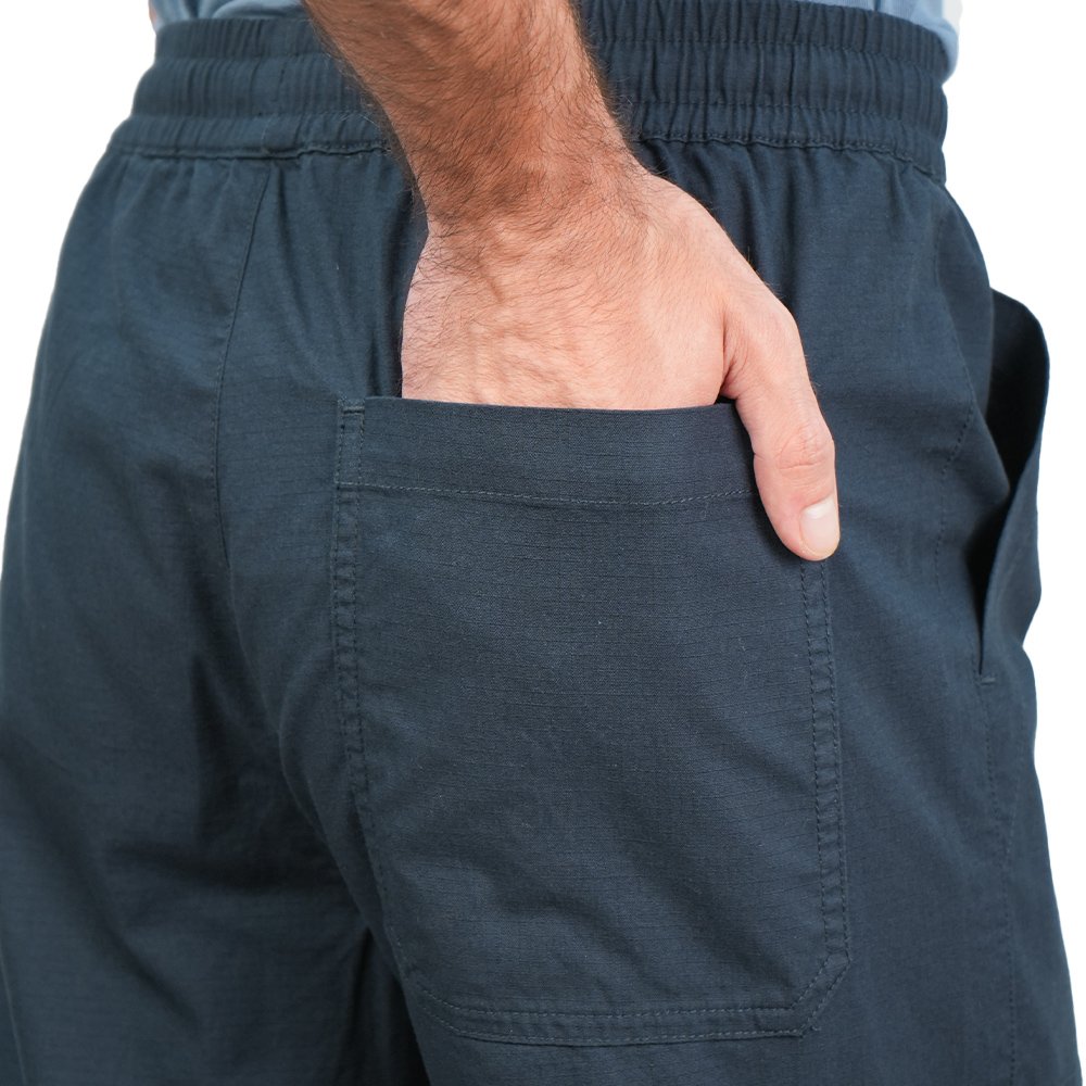 Men's Regular Fit Elastic Waist Ripstop Pants - Image 5