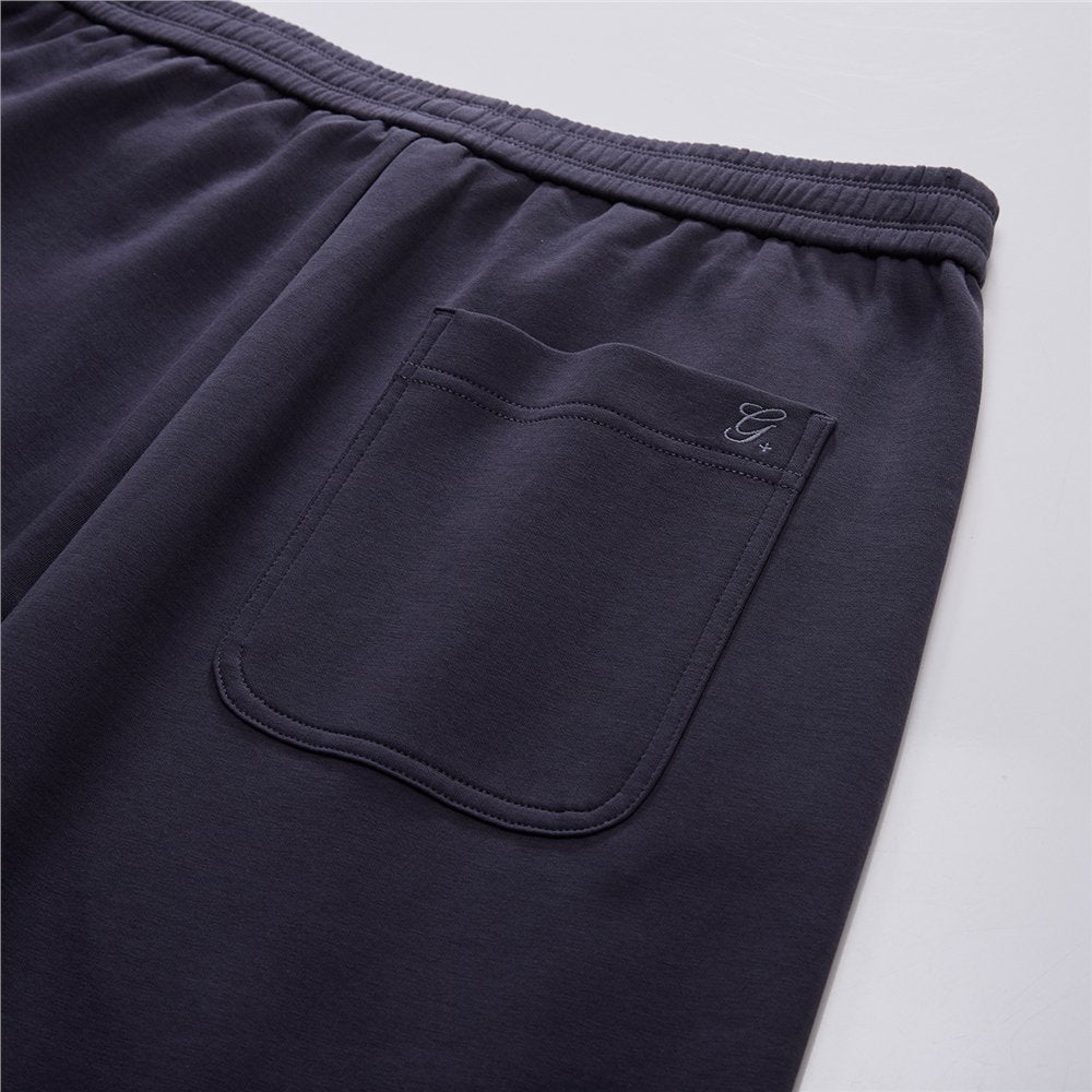 Men's Regular Fit Interlock Jogger with Elastic Waist - Image 7