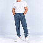 Men's  French Terry Mid Rise Slim Taper Jogger - Image 1