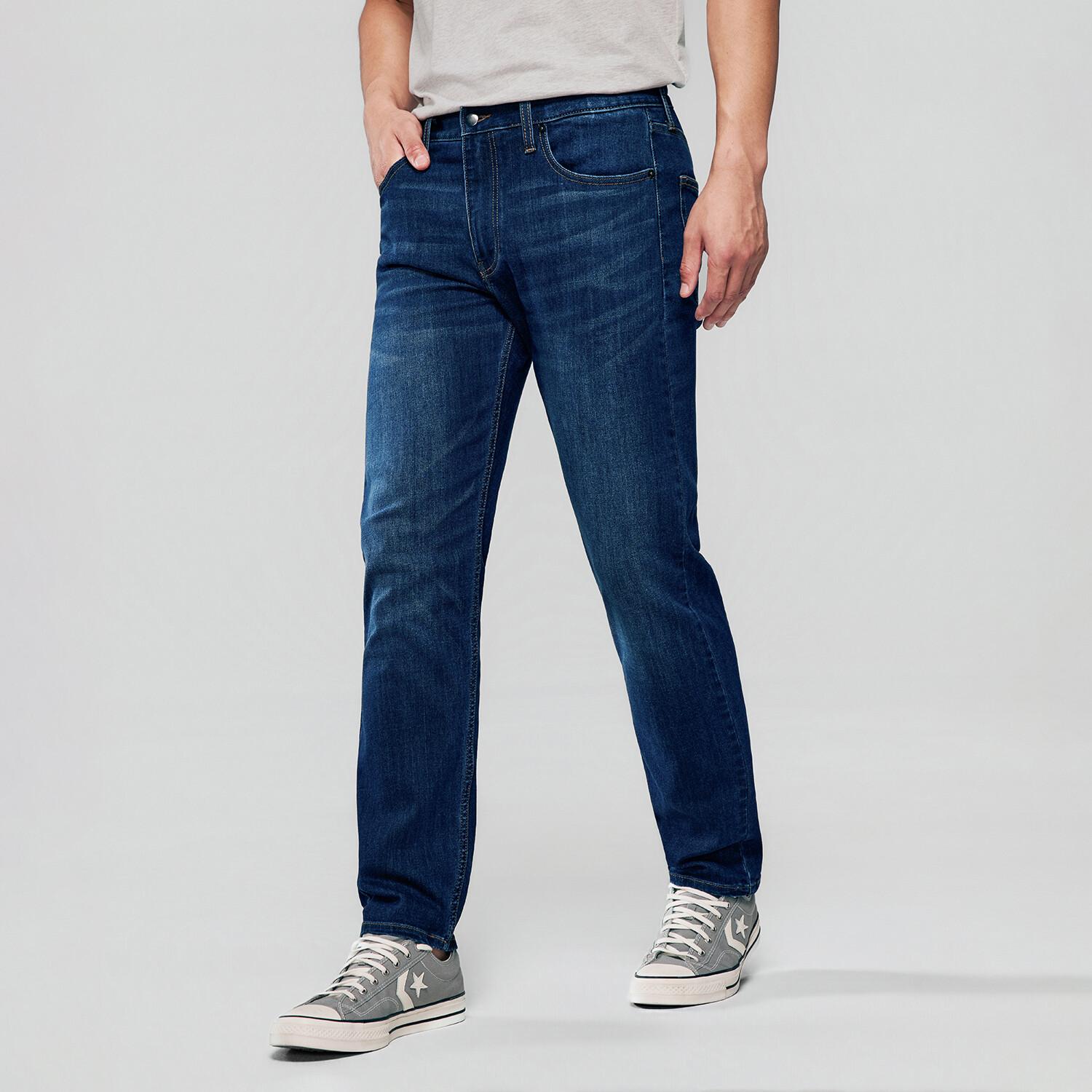 Men's  Mid Rise Tapered Jeans - Image 4